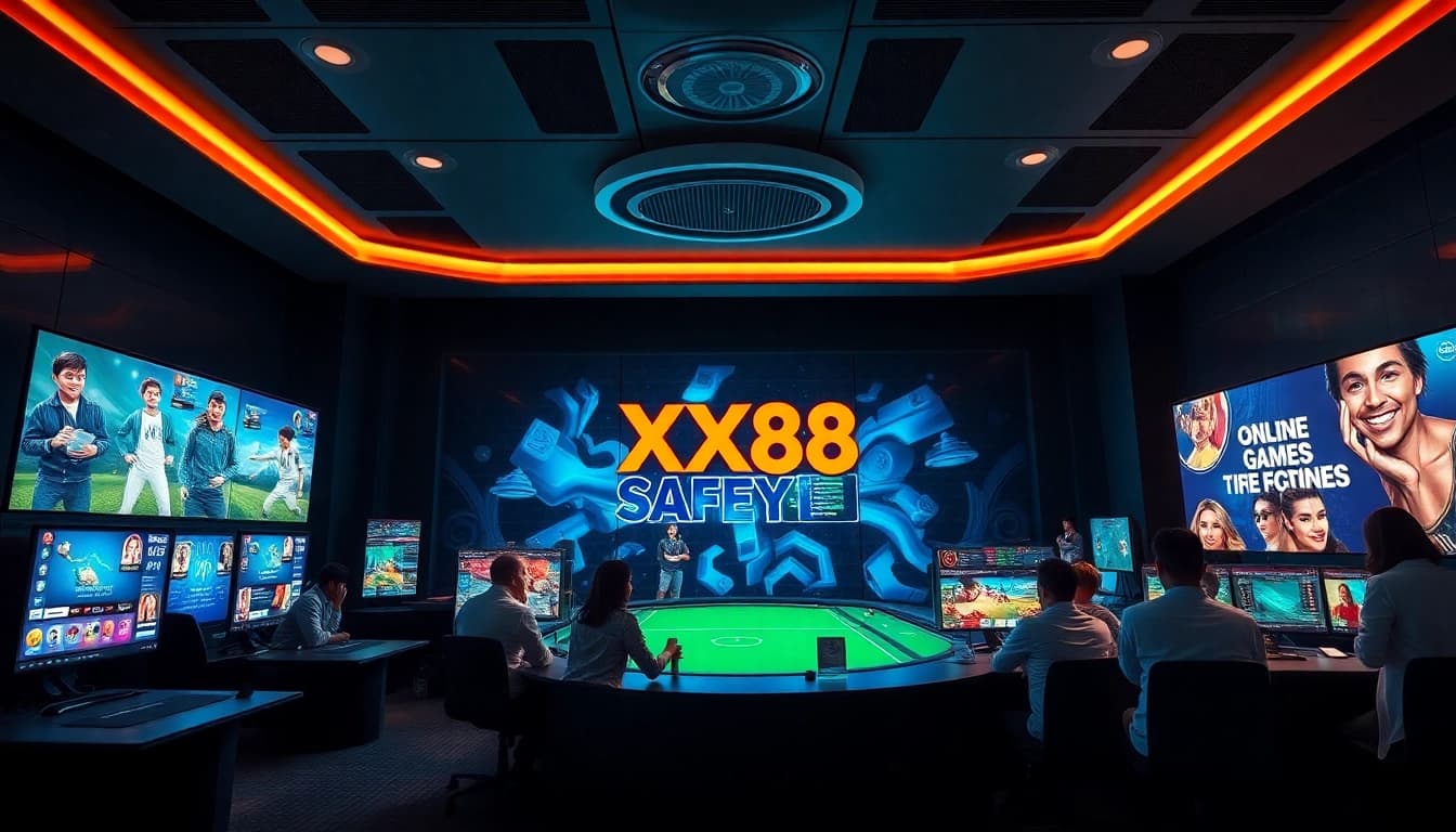 Experience the engaging and secure online gaming environment of XX88, featuring advanced technology and vibrant gameplay.