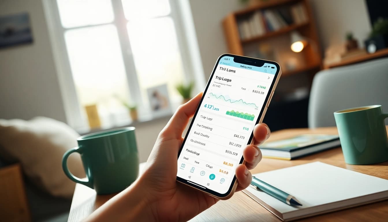 Beheer je ritten met www.tripbook.io door middel van de app in een moderne kantooromgeving.