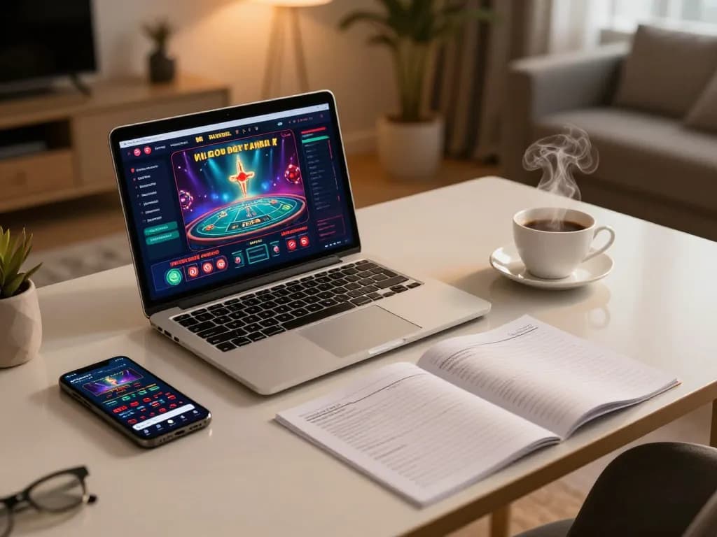 Engaging in strategic bets on kong88 papillon eu com while enjoying a cozy home gaming setup