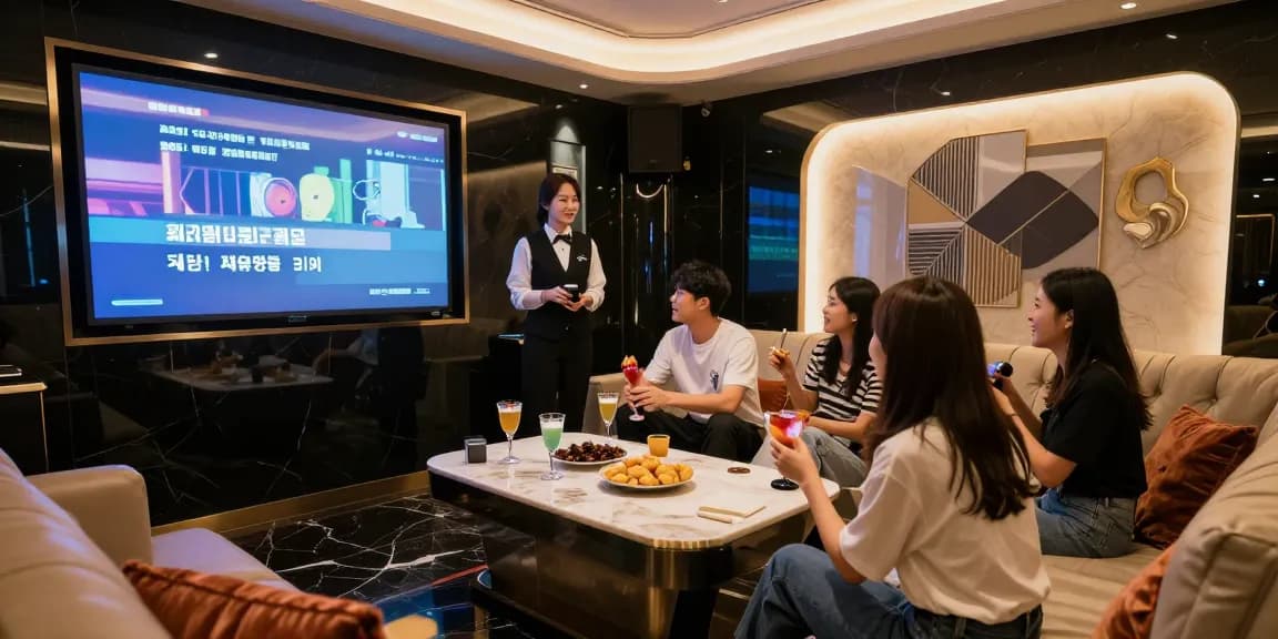 강남구구단에서 즐거운 시간을 보내는 고객의 생생한 모습과 세련된 인테리어