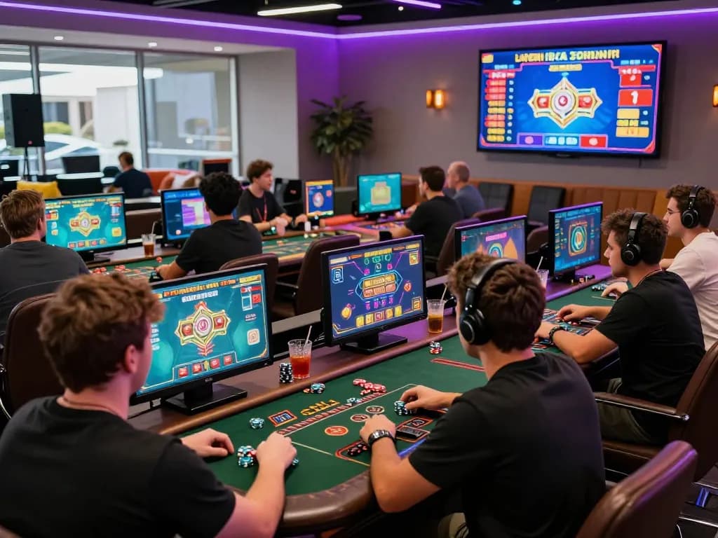 Live casino gaming at https://bong99.pro/ showcasing players excitement and vibrant atmosphere