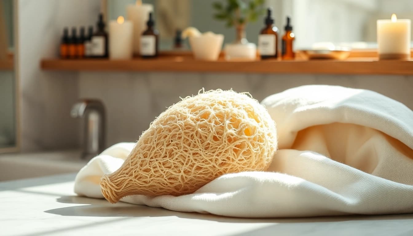 Learn how to use raw loofah for an effective and natural exfoliation process.