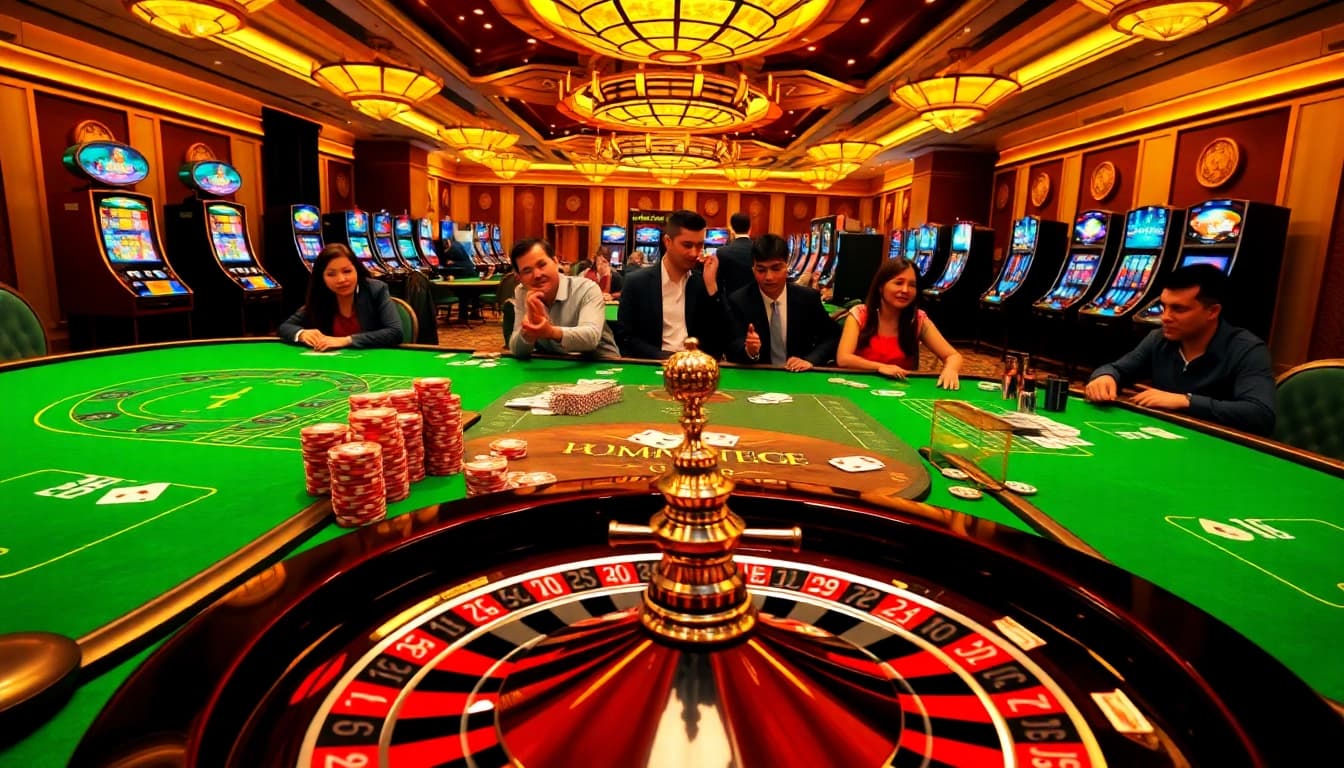 Experience thrilling wins at https://mm88.video/ casino tables filled with excited players and vibrant games.