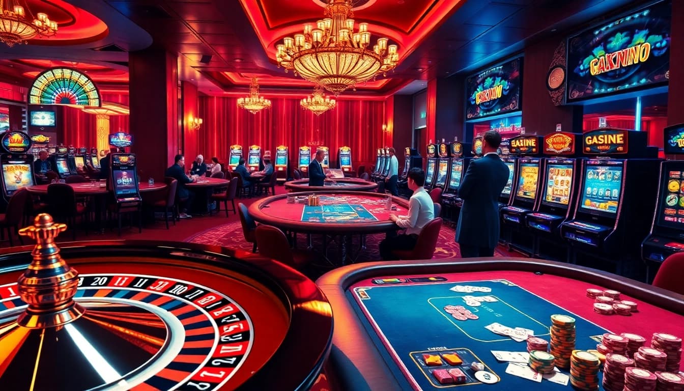 Experience the thrill of betting at nhà cái sv66 with high-stakes poker, colorful chips, and exciting games.