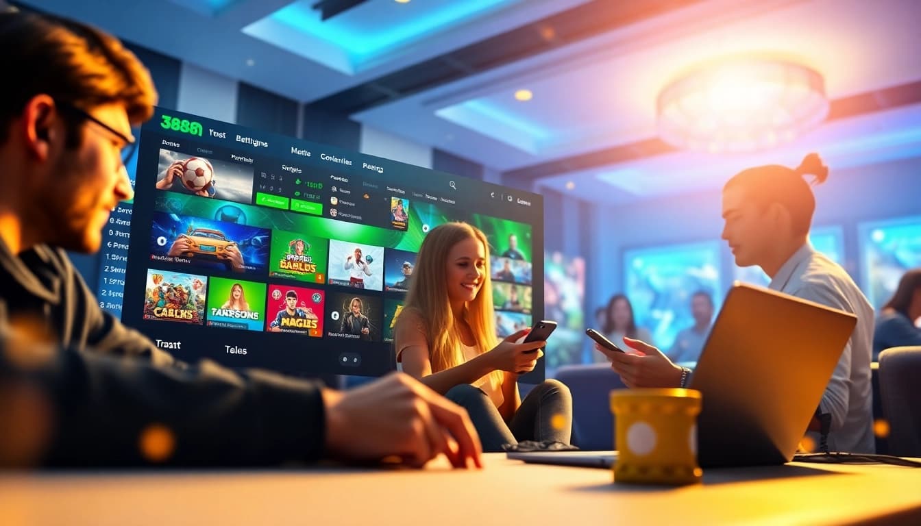 Engaging online gaming experience at 888new with diverse players and modern interface.