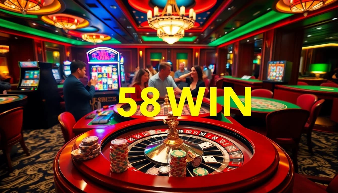 Join the excitement at 58WIN casino with engaging gameplay and vivid visuals.