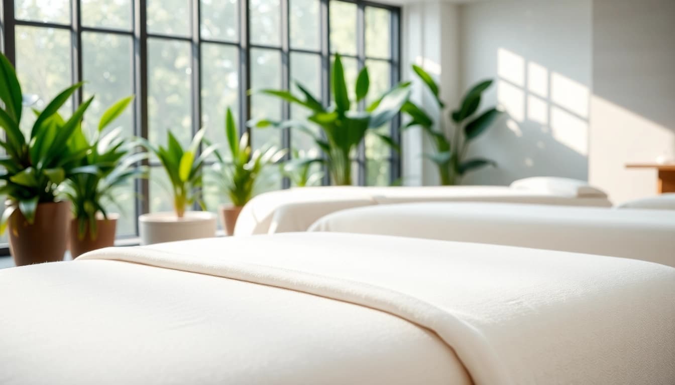 Experience relaxation at the best beauty spas in a serene and inviting setting.