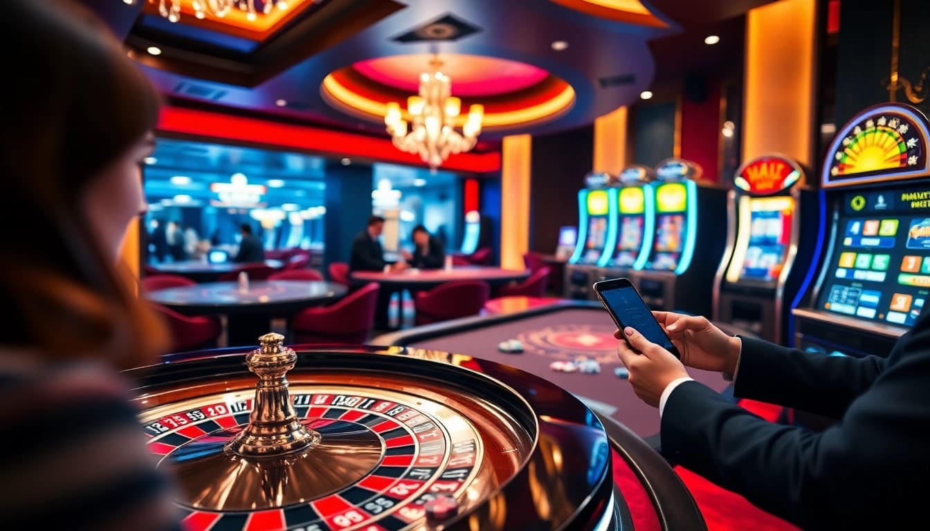 S8 casino players enjoying high-stakes fun at a glamorous table.