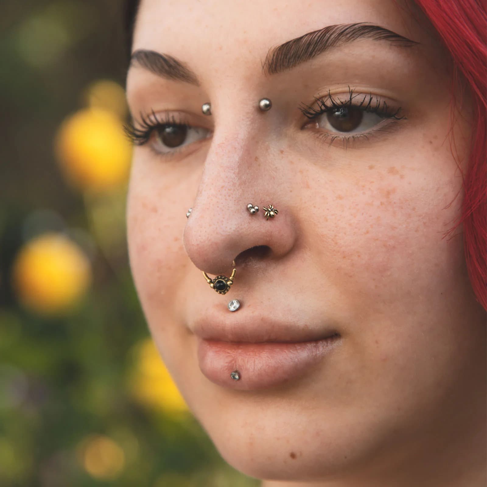 Trendy Diamond Nose Hoop for a Modern Touch