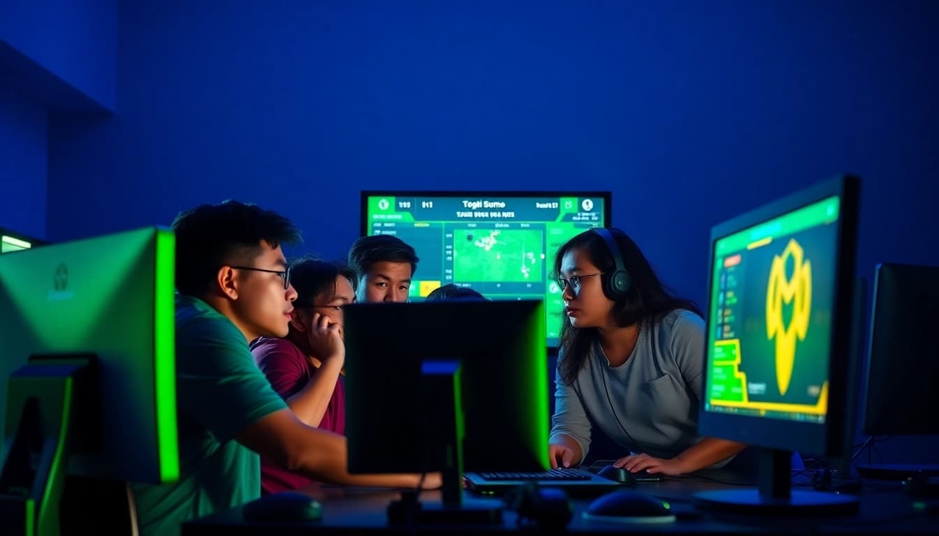 Pemain Togelsumo menikmati pengalaman bermain game online yang seru dengan visual yang dinamis.