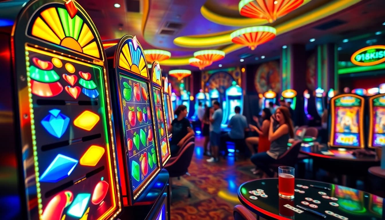 สนุกกับการเล่น 918kiss slot ที่เต็มไปด้วยสีสันและความตื่นเต้นในคาสิโน