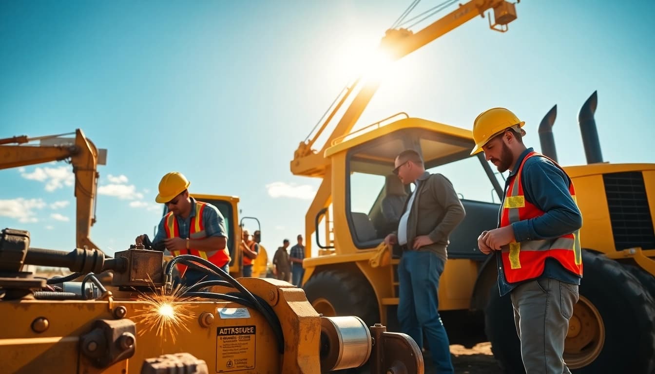 Texas construction news highlights active construction workers at a Texas job site.