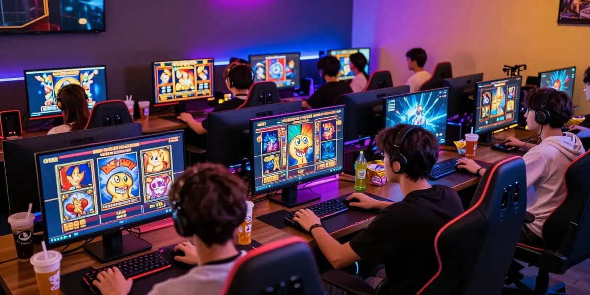 Pengalaman bermain slot gacor dalam suasana gaming yang seru dan energik.