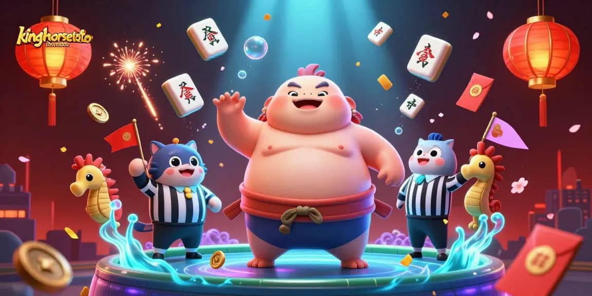 Taruhan pada kinghorsetoto dengan karakter fugu dan lantai merah sebagai daya tarik utama.