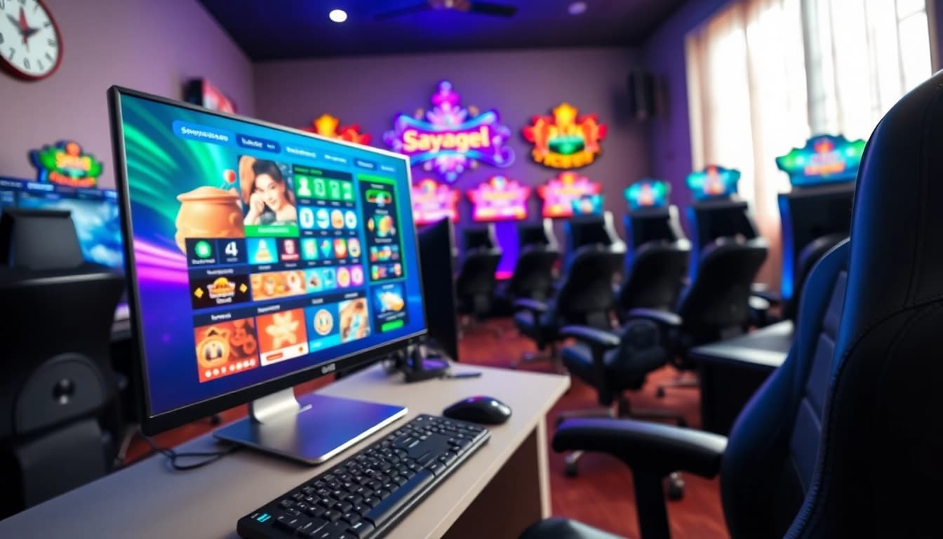 Menampilkan sayaptogel dengan grafik interaktif dalam suasana bermain yang energik.
