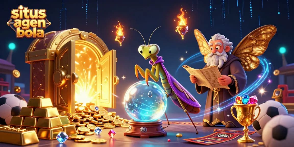 Engage with situs agen bola for thrilling sports betting experiences featuring vibrant 3D art.