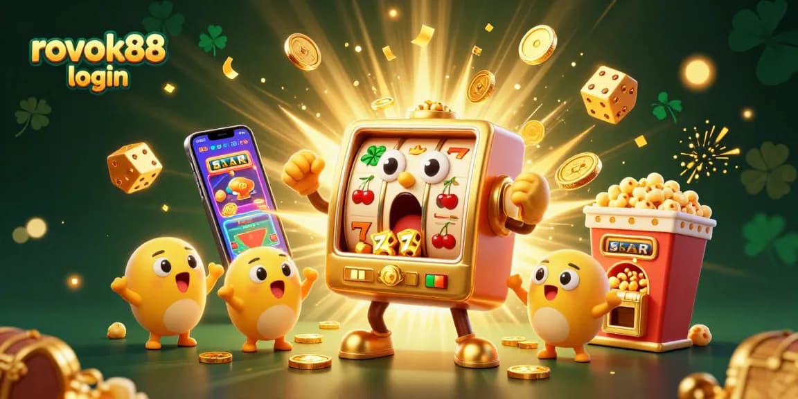 Experience thrilling jackpots and excitement with rokok88 login at this vibrant casino scene.