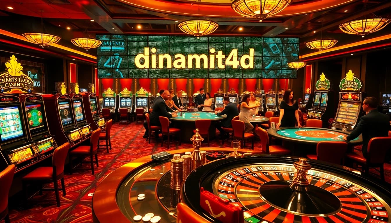 Experience excitement at dinamit4d with players winning at vibrant casino games.