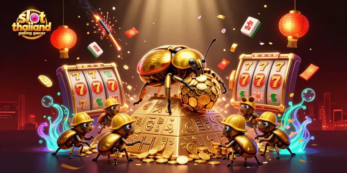 Spin and win big at slot thailand paling gacor with spinning reels and golden coin treasures.