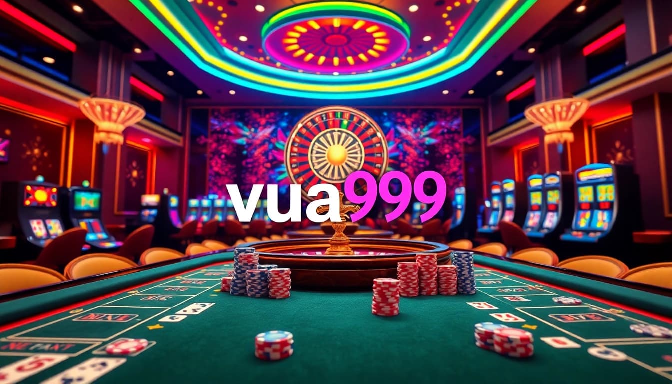 Experience the thrill of betting at vua99, featuring dynamic casino games and vibrant visuals.