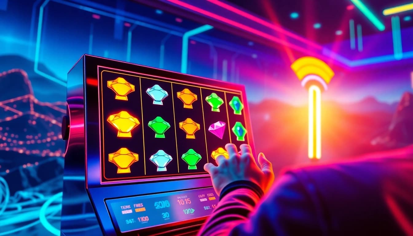 Menggambarkan gameplay menarik pada jewel4d slot dengan nuansa menyegarkan dan menawan.