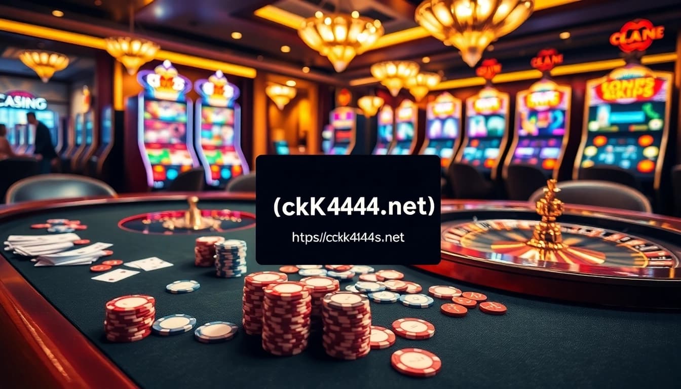 Experience the luxury of online gaming at https://ck444s.net/ with vibrant casino visuals.