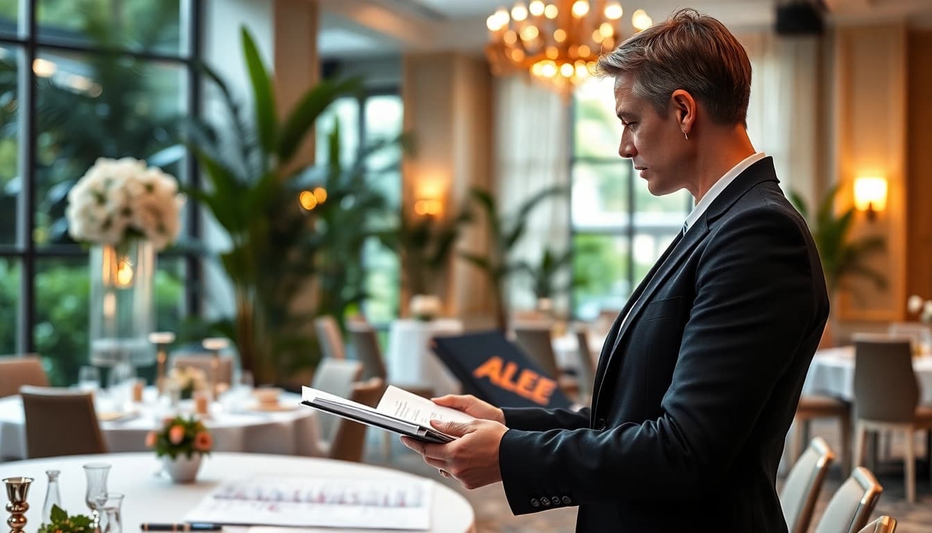 Engaging scene of Artender Events showcasing a well-organized and elegant event.