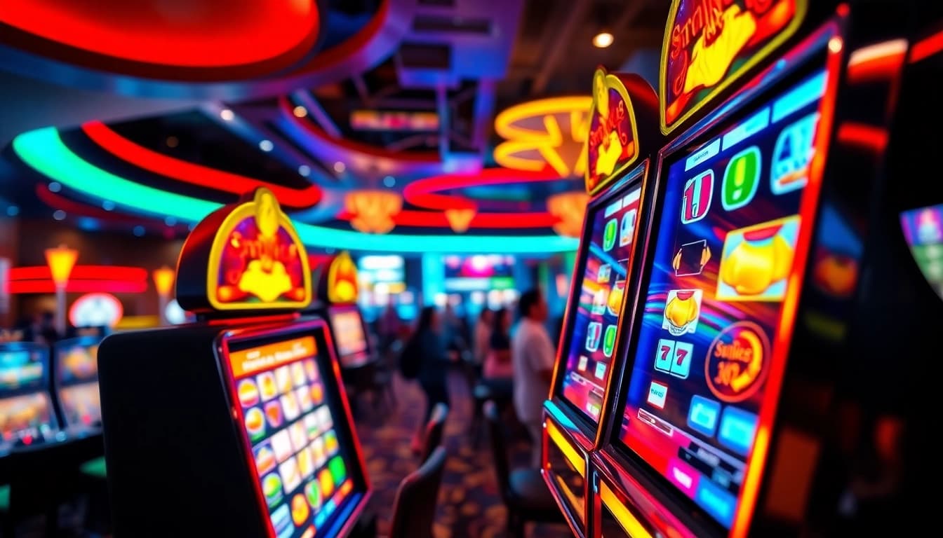 Menangkan permainan dengan ondel4d slot di kasino penuh warna dan meriah.