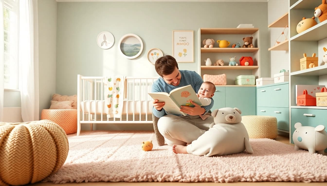 MMOO nursery featuring stylish baby products, cozy bedding, and toys