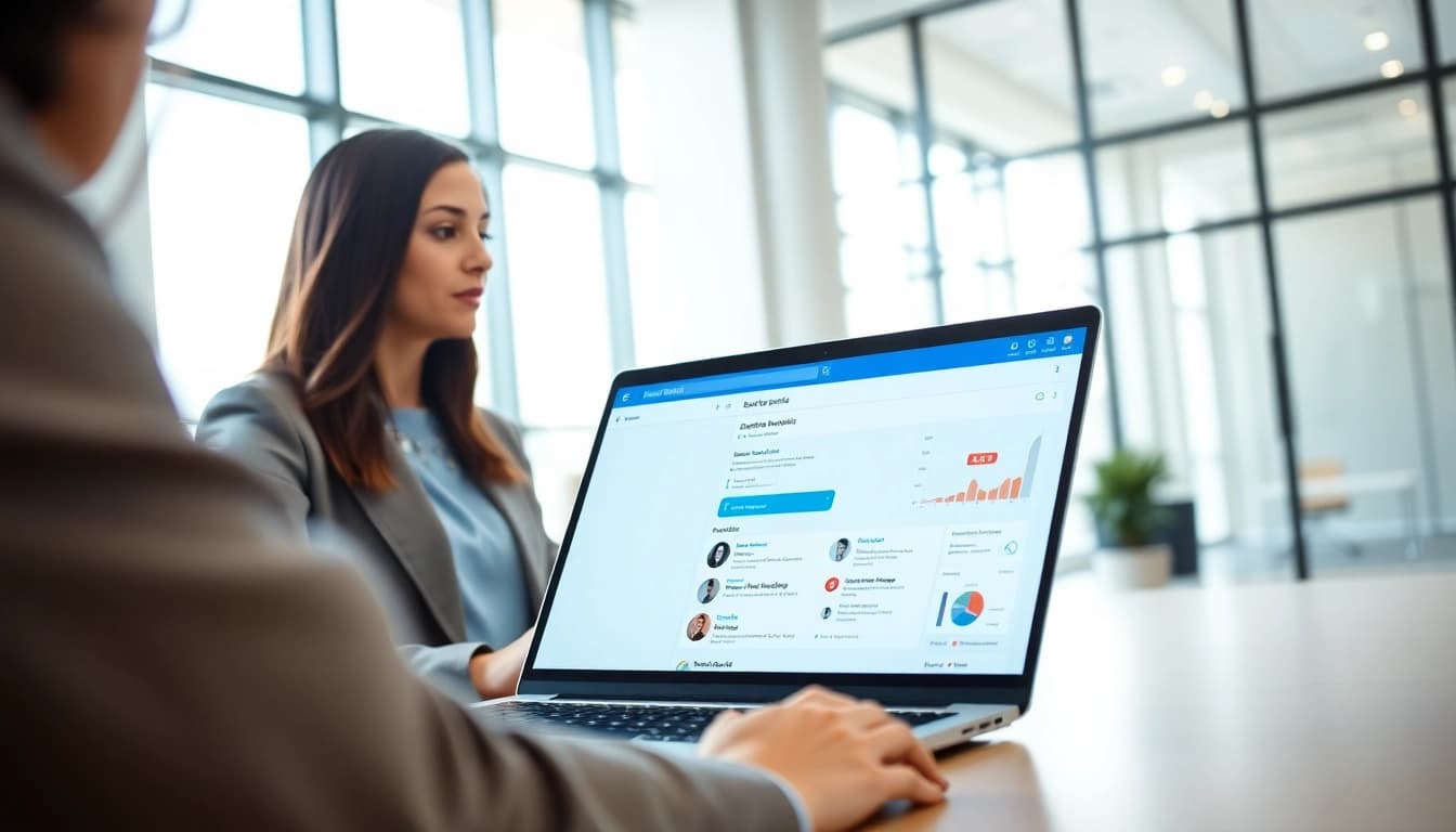 Optimize your outreach with a linkedin search scraper analysis in a modern workspace.