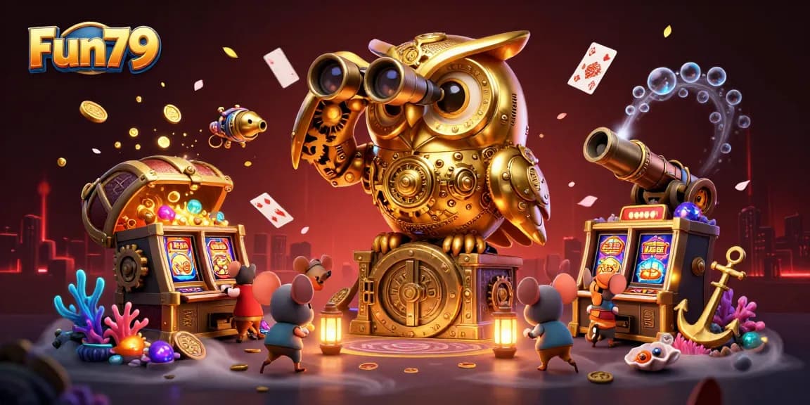 Experience winning moments at Fun79 casino with vibrant slot machines and adventurous elements.