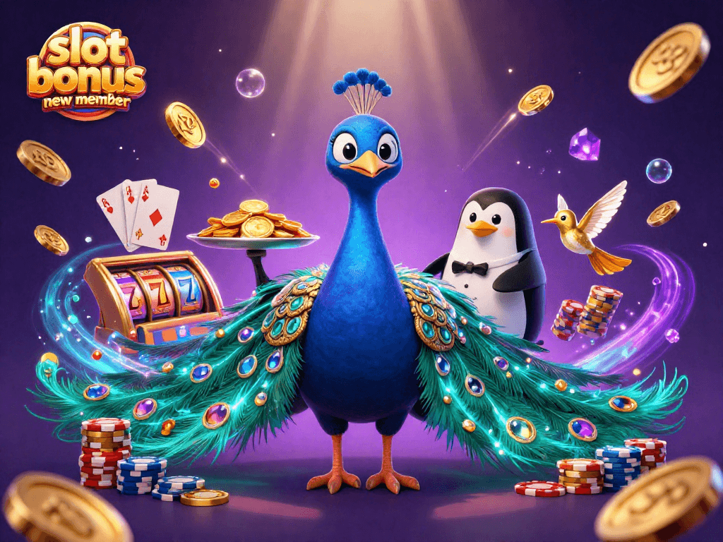 Engage with the slot bonus new member excitement through vibrant casino action with majestic characters.