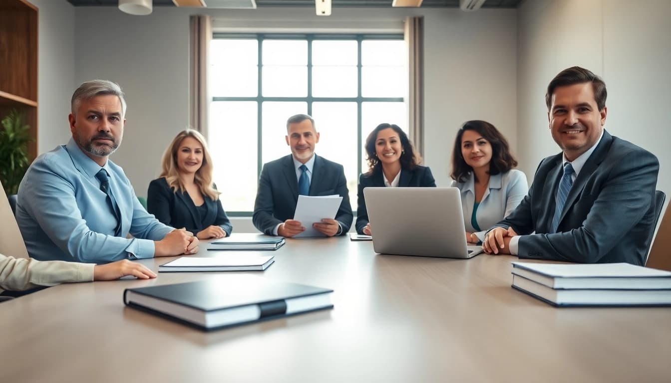 Lawyers discussing a case at https://www.wcfjustice.com, illustrating teamwork and professionalism.