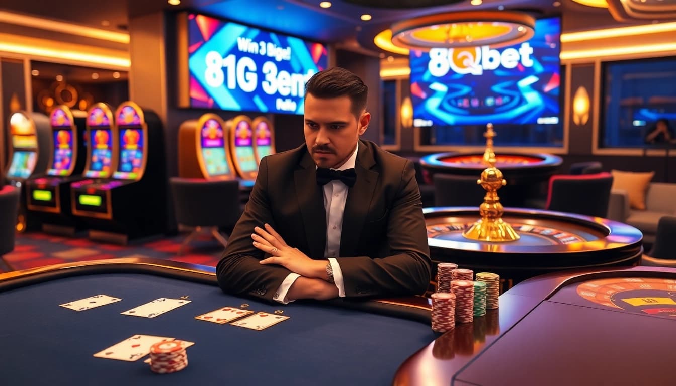 Experience excitement with 8qbet while winning at a luxurious online casino.