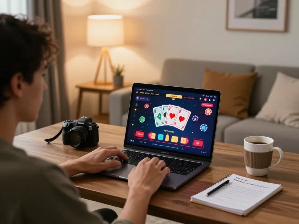 Player engaging with online casino on sites not on gamstop, showcasing effective gameplay strategies.