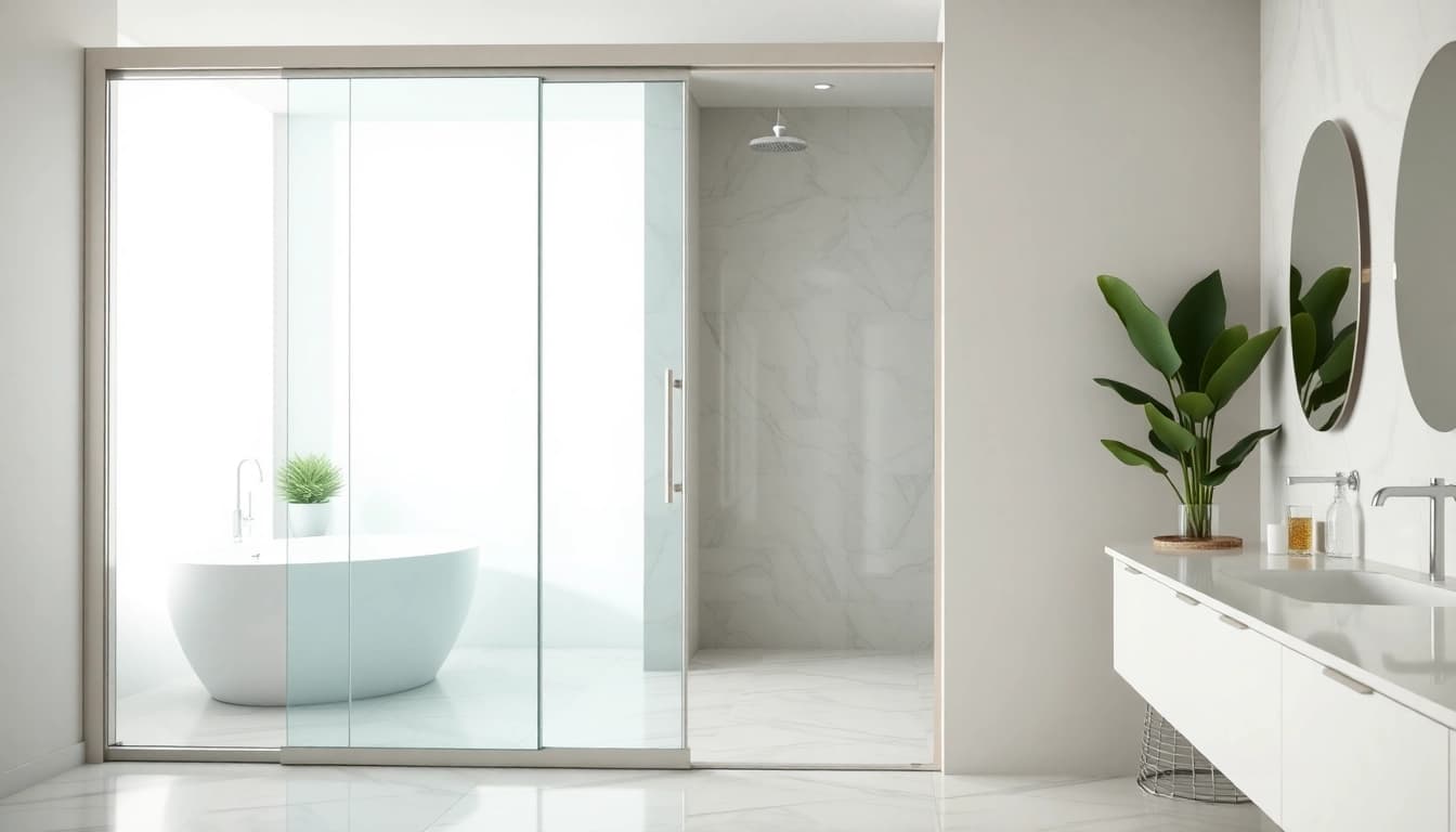 Experience stunning shower doors uk elevating modern bathroom design with sleek elegance.