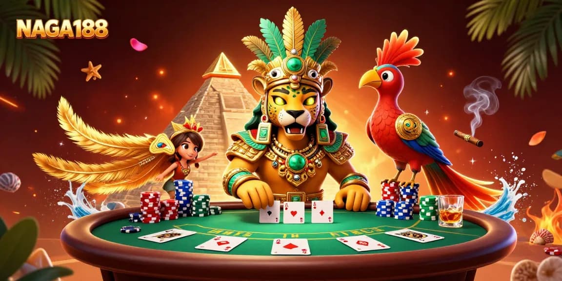 NAGA188 menawarkan pengalaman bermain poker yang menakjubkan dengan suasana tiga dimensi yang menarik.