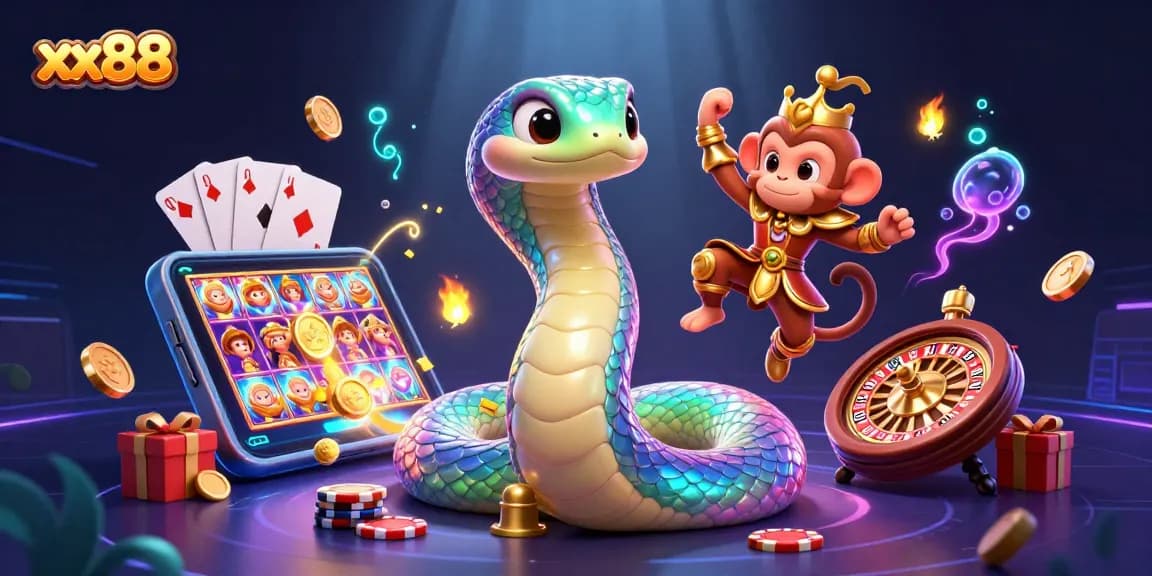 Experience winning strategies at xx88 with rich gaming scenes and vibrant casino elements.