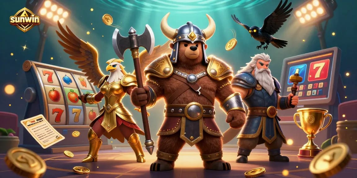 Engage with the sunwin platform through exciting jackpot slots, vibrant characters, and dynamic gaming elements.