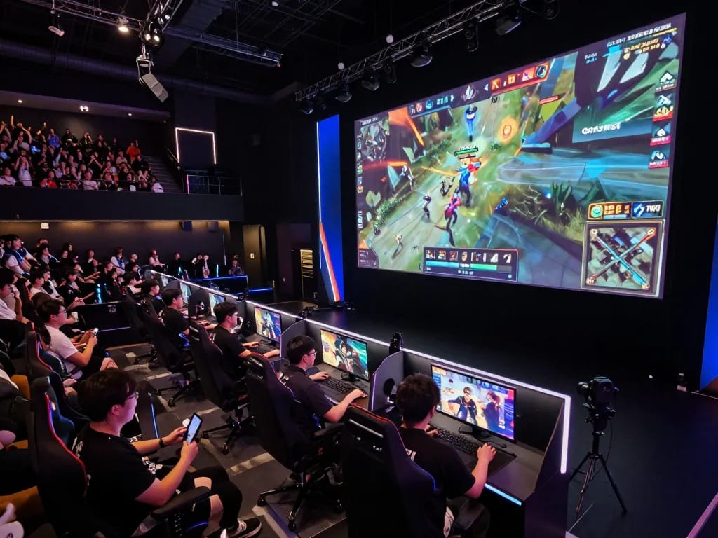 Watch intense esports action live on OKWIN TV in stunning quality and excitement.