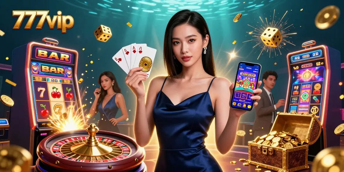 Experience the excitement of 777vip with thrilling games and promotions showcased in stunning visuals.