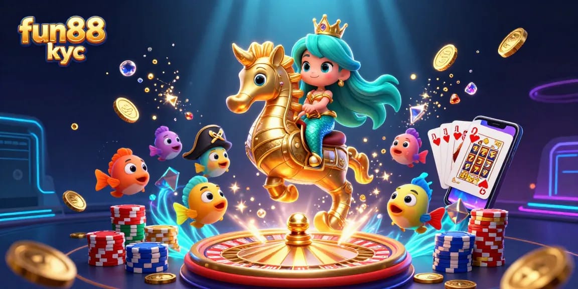 Chơi cá cược tại fun88 kyc với hình ảnh hấp dẫn và lôi cuốn.