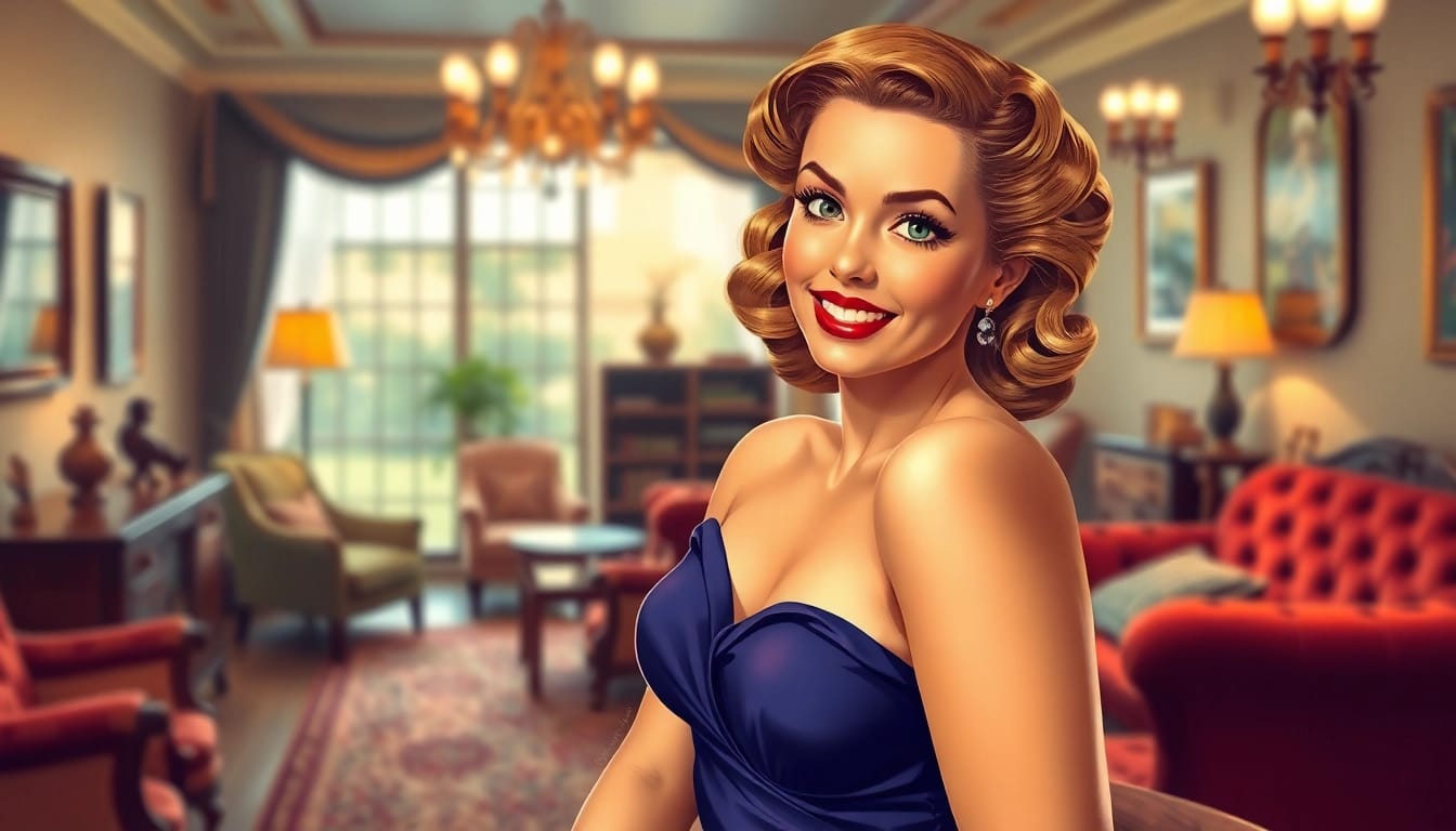 Admire the exquisite "Varga Girls" artwork at https://www.esquirevargas.com, showcasing vintage glamour.