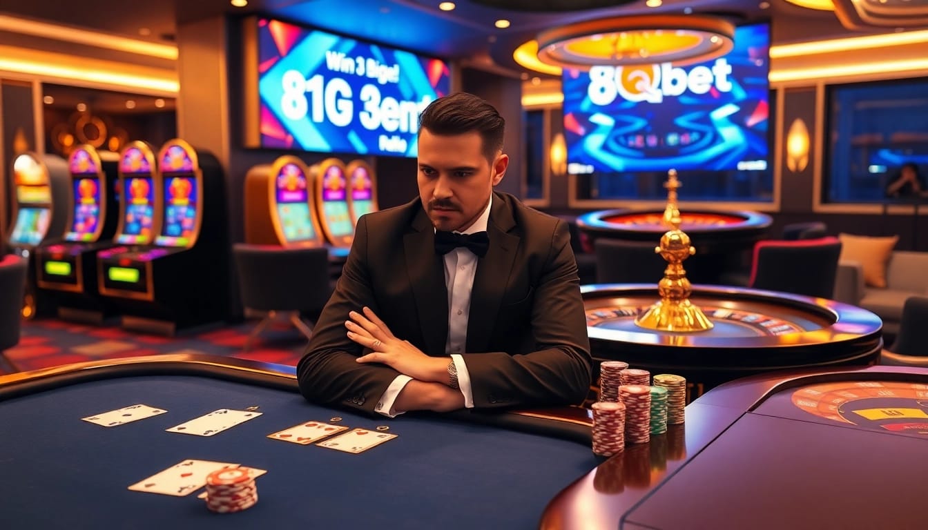 Experience excitement with 8qbet while winning at a luxurious online casino.