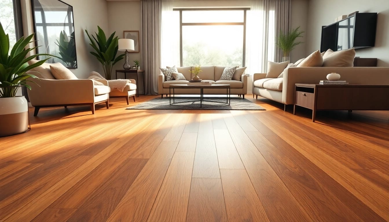 LVP flooring near me enhances modern living spaces with elegant design and texture.