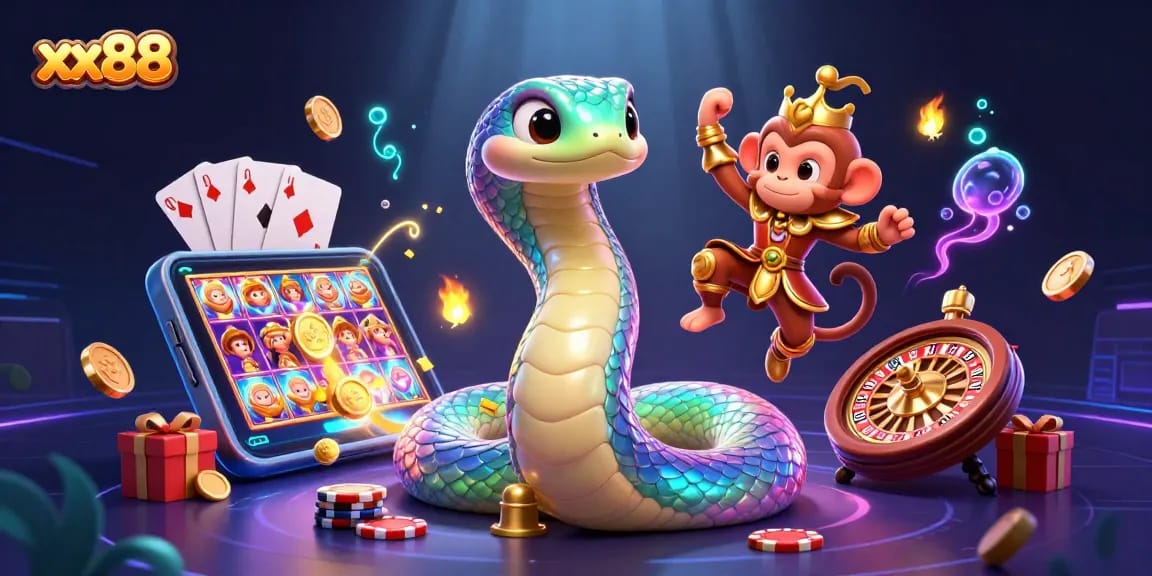 Experience winning strategies at xx88 with rich gaming scenes and vibrant casino elements.