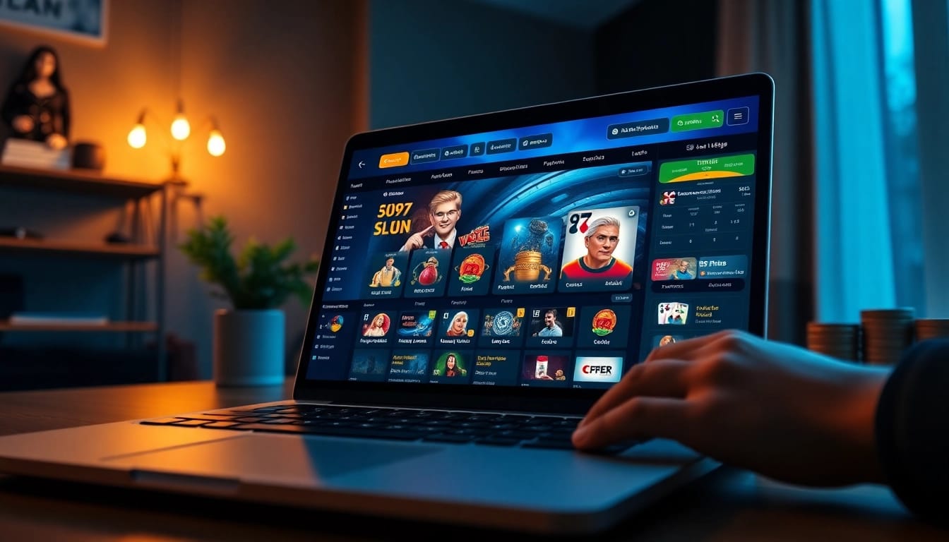 TTPTP online betting platform showcasing slots, sports betting, and intuitive user interface in a secure setting.