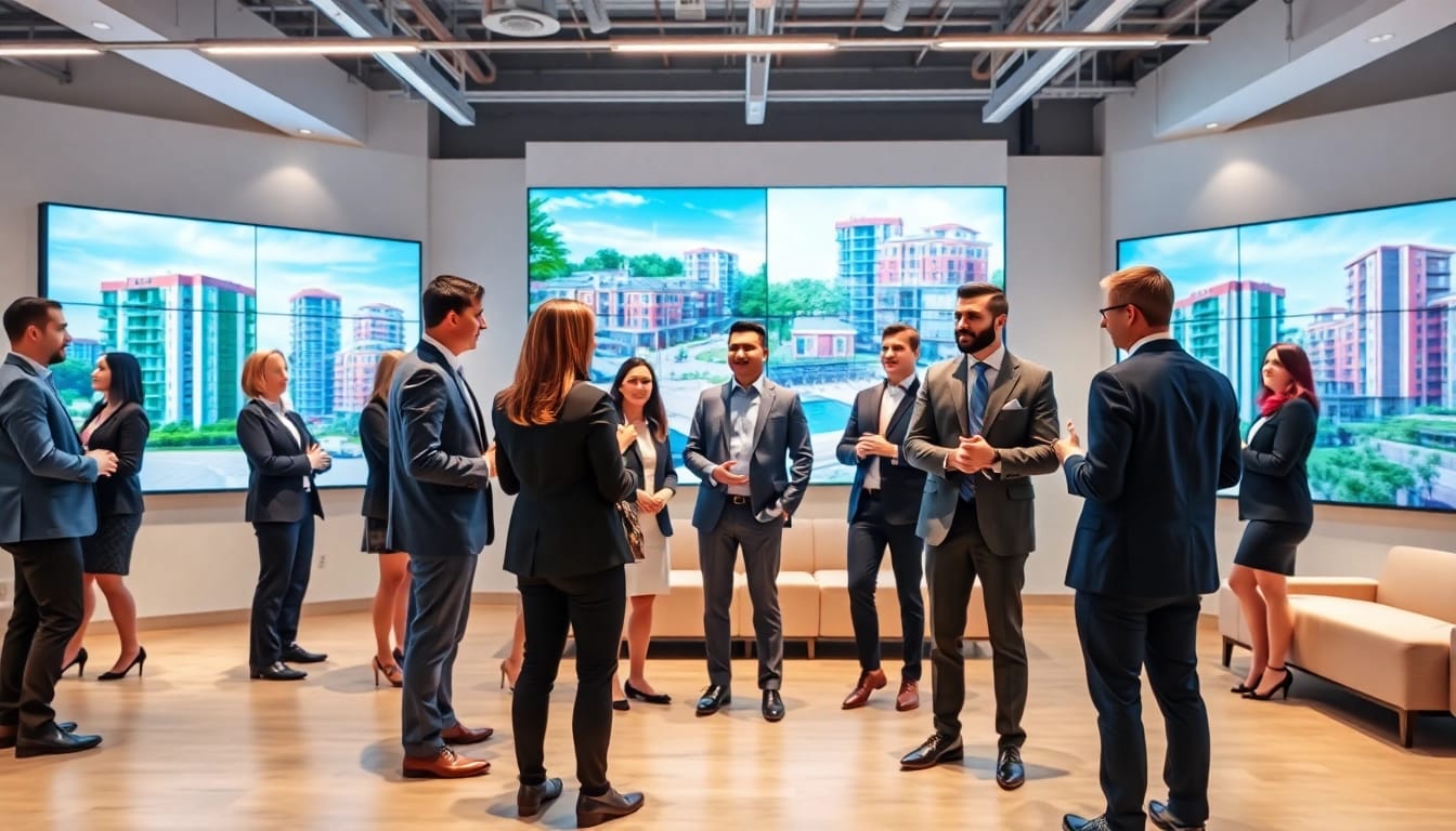 Browse new properties at https://newdeveloperlaunch.sg with real estate professionals in action.