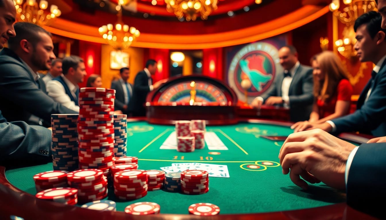 Players strategizing at a poker table, embodying the hidden wiki theme of online gambling.