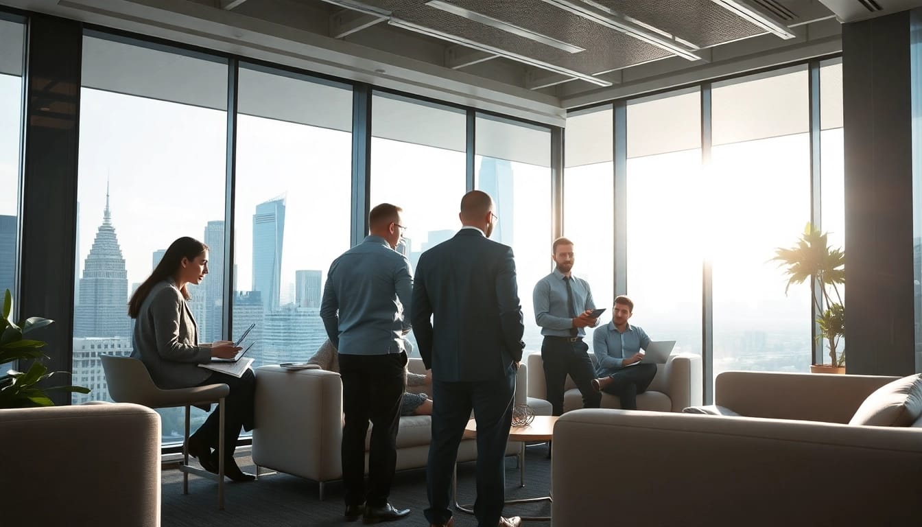 Engage with trustworthy services at https://fidelitycorporate.com in a professional office atmosphere.